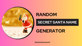 Secret Santa Name Generator