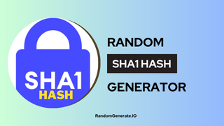 SHA1 Hash Generator