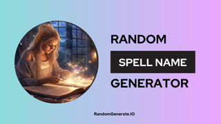 Spell Name Generator