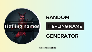 Tiefling Name Generator