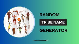 Tribe Name Generator