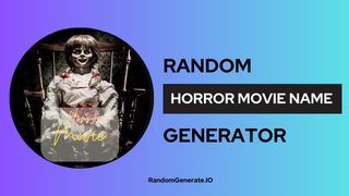 Horror Movie Name Generator