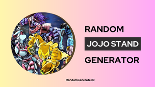 JOJO Stand Generator