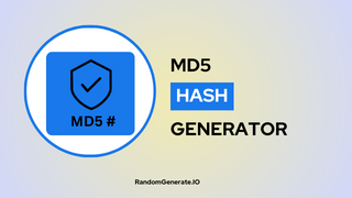 MD5 Hash Generator