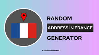 Random Address in France