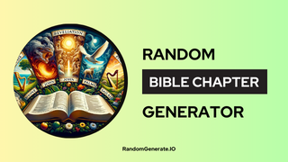 Random Bible Chapter Generator