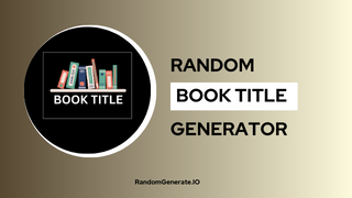 Random Book Title Generator