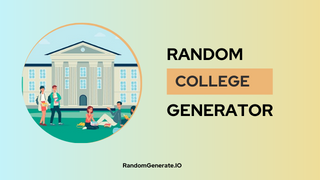Random College Generator