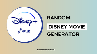 Random Disney Movie Generator