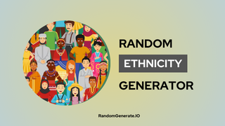 Random Ethnicity Generator