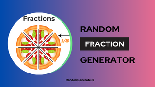 Random Fraction Generator