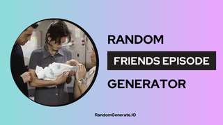 Random Friends Episode Generator