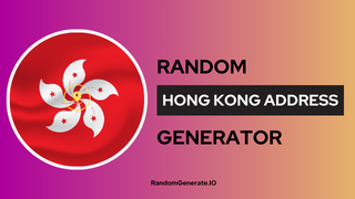 Random Hong kong Address Generator