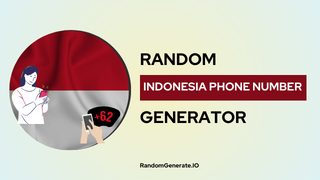Random Indonesia Phone Number Generator