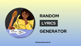 Random Lyrics Generator