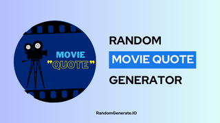 Random Movie Quote Generator