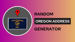 Random Oregon Address