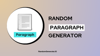 RandomGenerate.io | Randomizer for Everything
