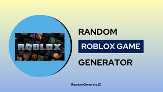 Random Roblox Game Generator