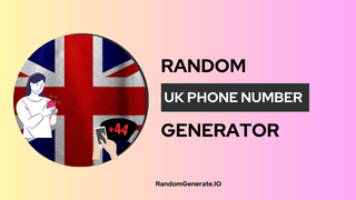 Random UK Phone Number Generator