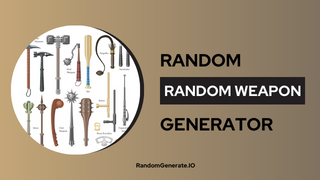 Random Weapon Generator
