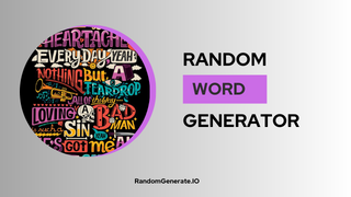 Random Word Generator