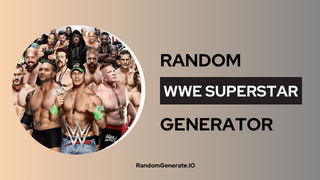 Random WWE Superstar Generator