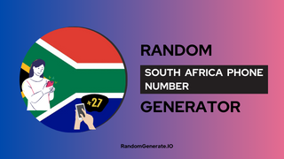 South Africa Phone Number Generator