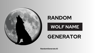 Wolf Name Generator