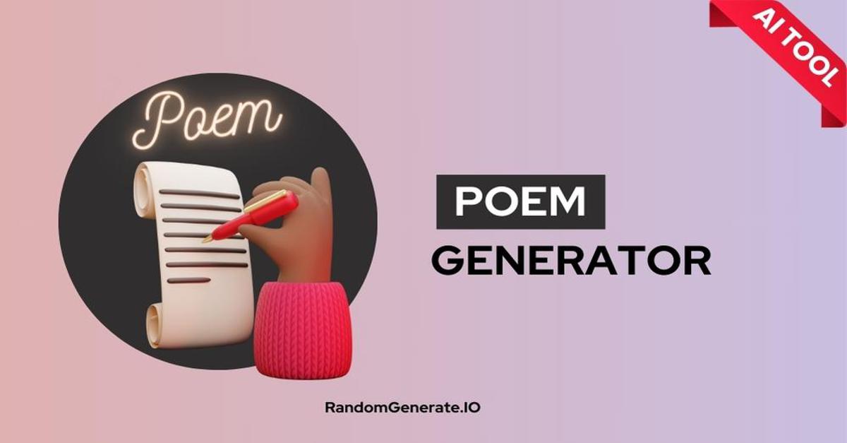 AI Poem Generator — Free Poem Maker 2024
