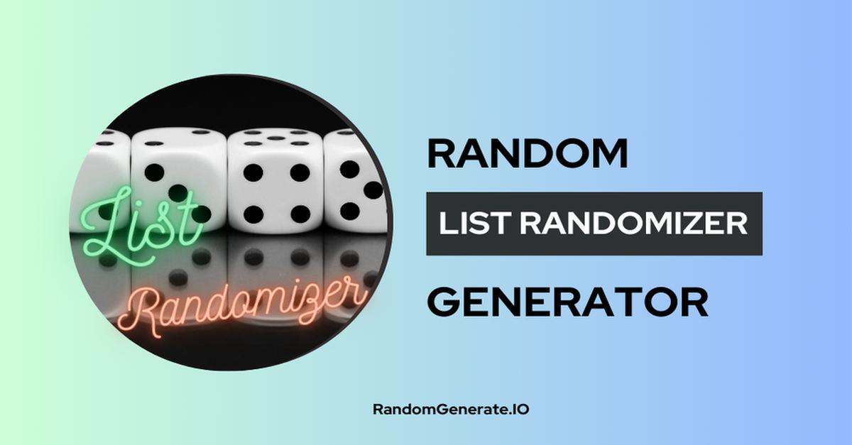 list-randomizer-shuffle-any-list