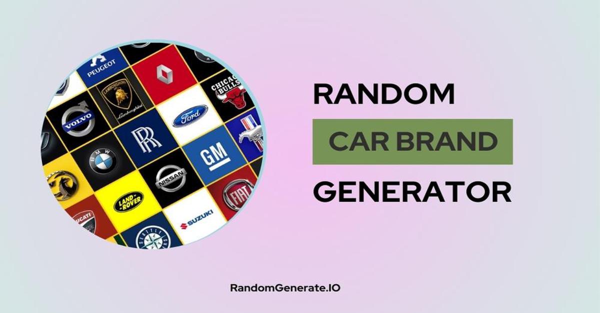 random car brand name generator