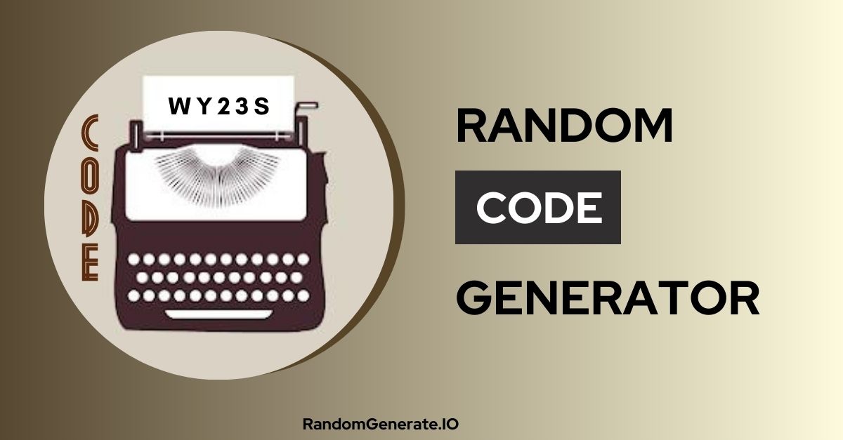 Random Code Generator 📝