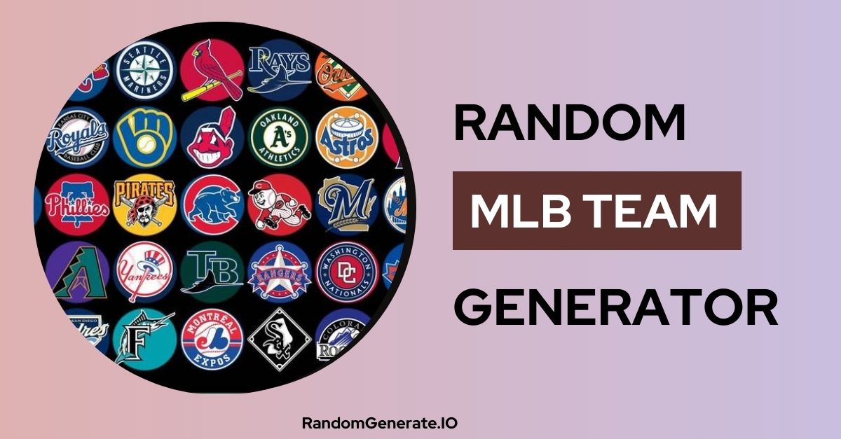 Random MLB Team Generator ⚾