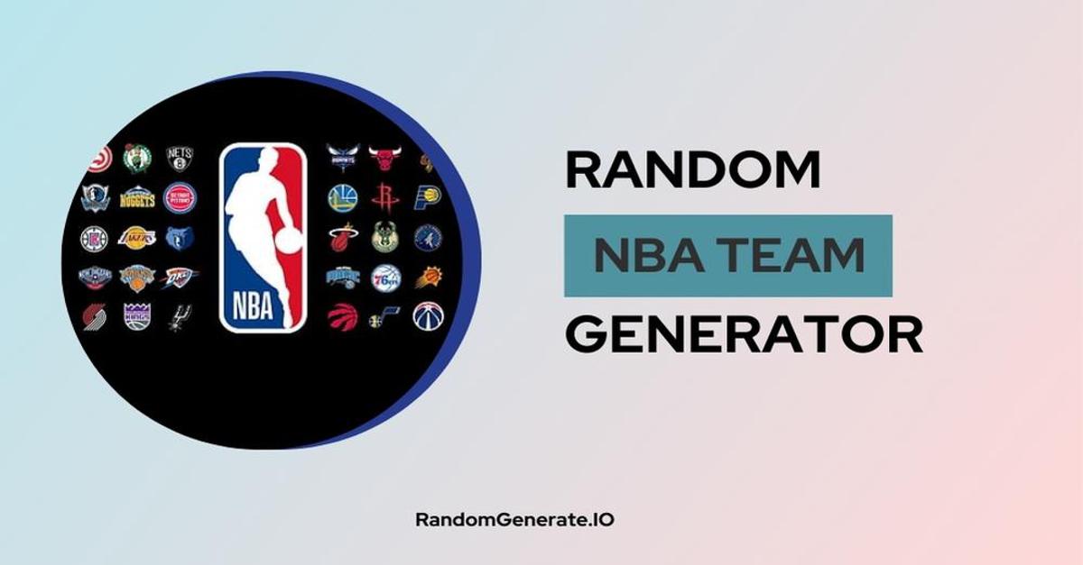 random nba team generator