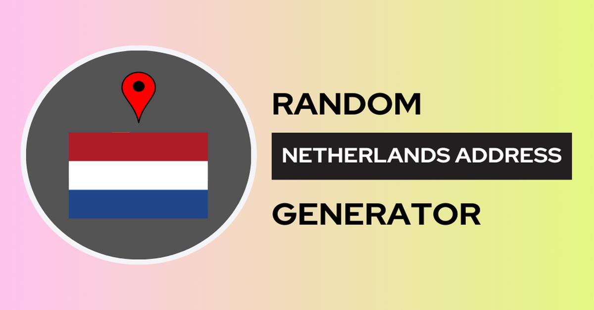 random netherlands post code