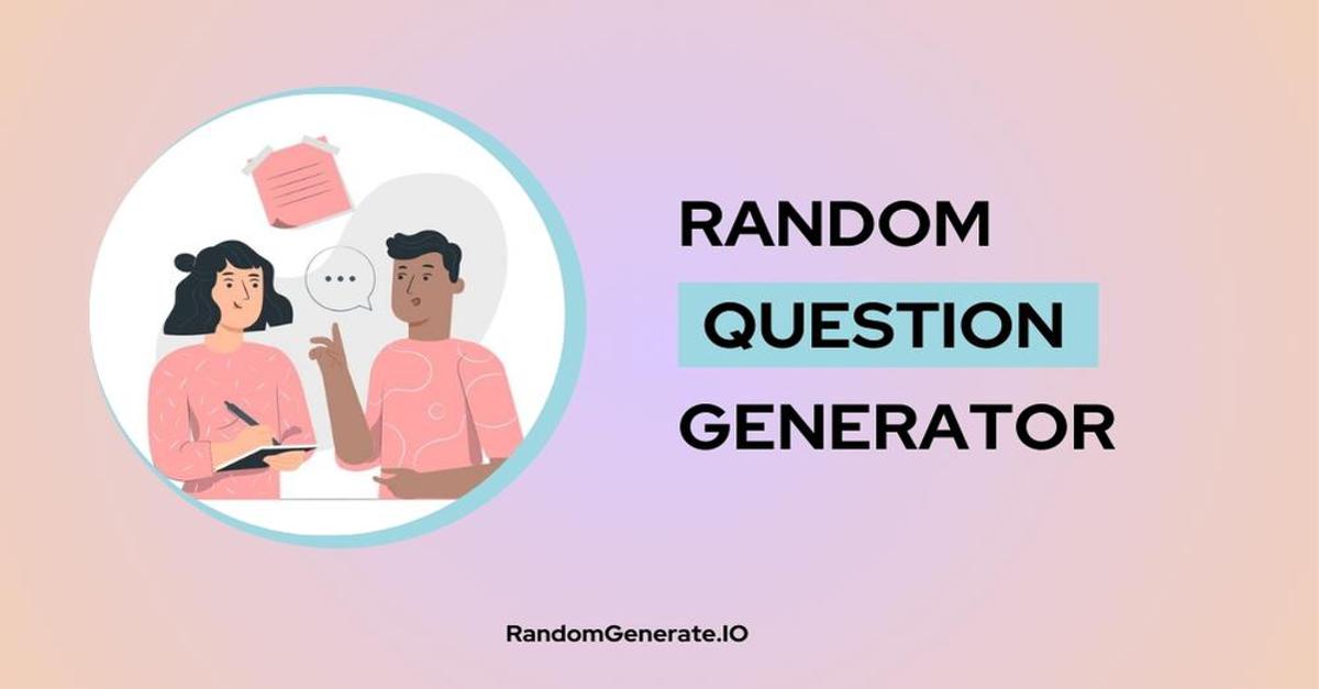 Random Question generator - Pick the Question of the Day