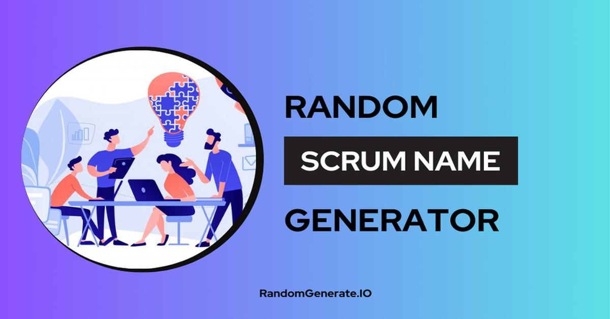 Scrum Team Name Generator 🚀 Agile & Creative Names