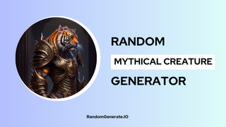 random-mythical-creature-generator