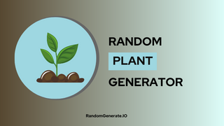 random-plant-generator